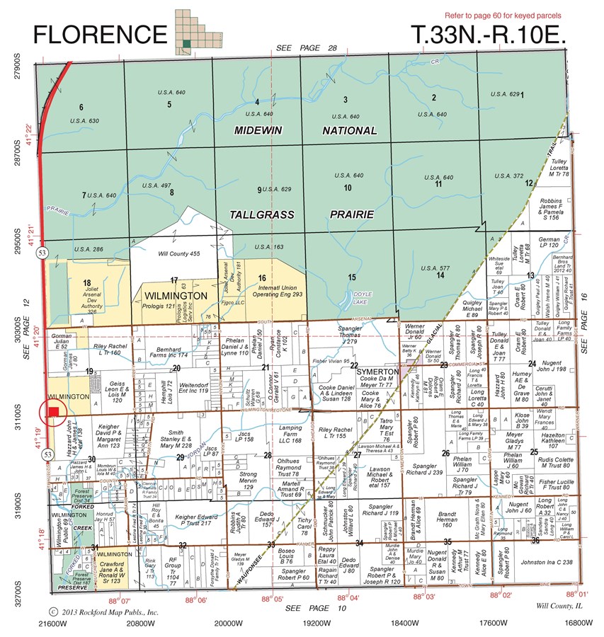 Property For Sale Wilmington IL Will County Florence Township, Will County