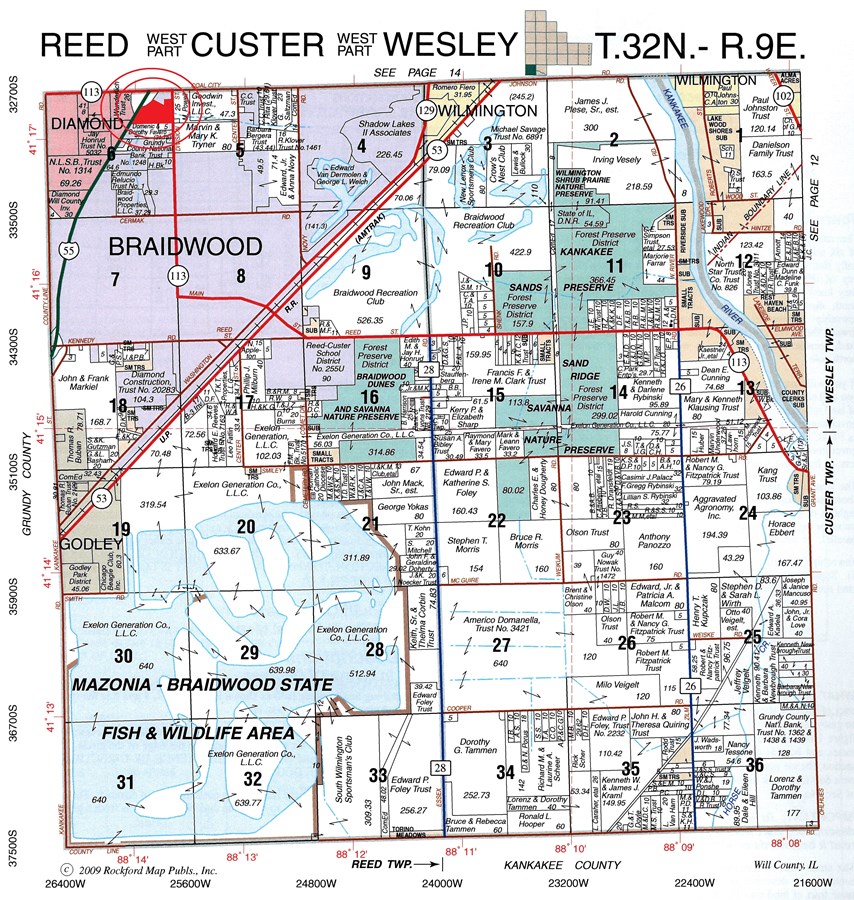 Property For Sale Braidwood IL Will County ReedCuster Township