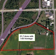 21 Ac Lestina Commercial Site at Braidwood
