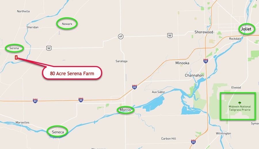 Property For Sale Serena IL LaSalle County 80 Acre Serena Farm