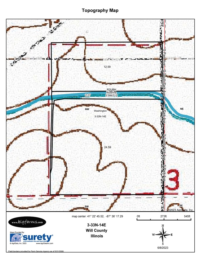 Property For Sale Beecher IL Will County 40 AC CrawfordLotus Farm