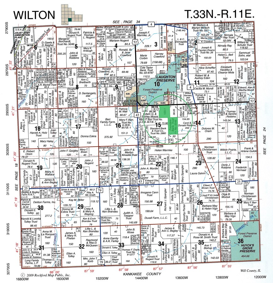Property For Sale Manhattan IL Will County Wilton Center 123 Acres