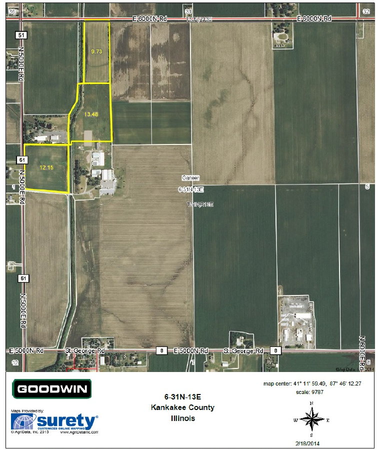 Property For Sale Bourbonnais IL Kankakee County Bourbonnais 55 ac