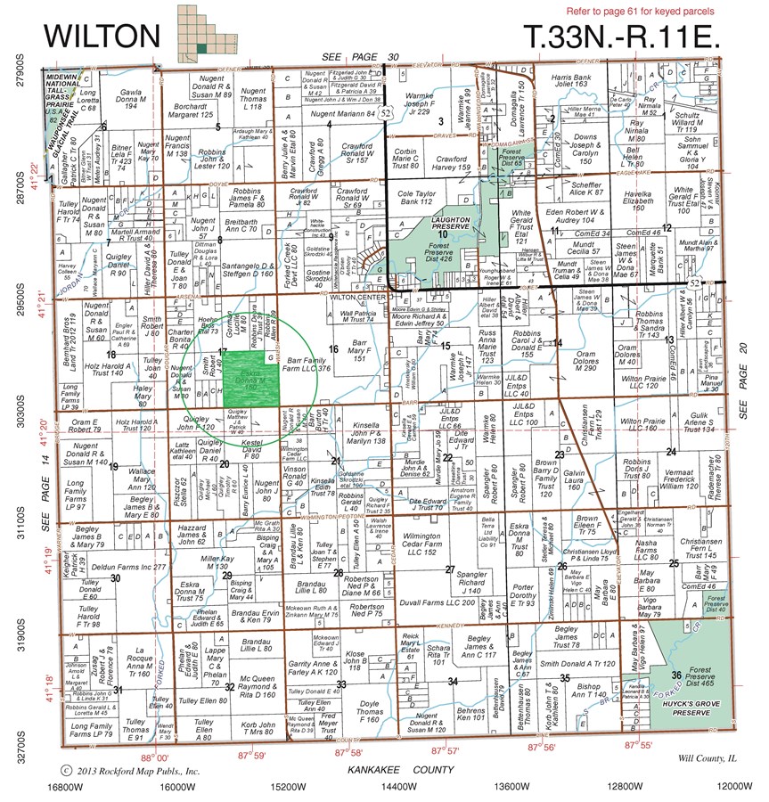 Property For Sale Manhattan IL Will County 150 Ac Wilton Township Farm