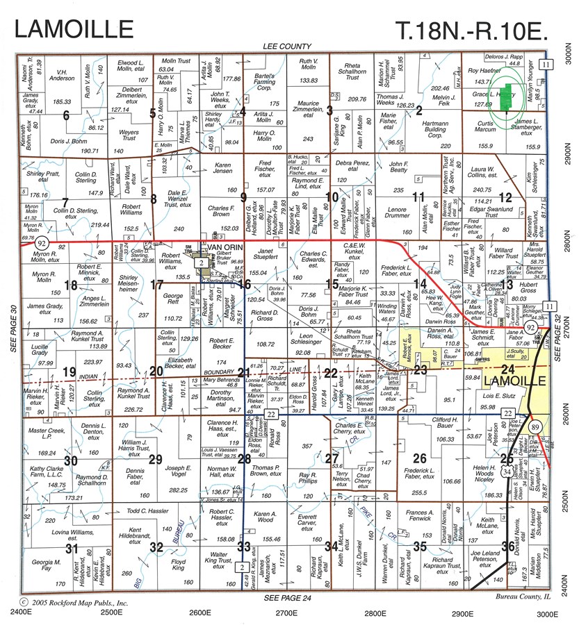 Bureau County Plat Map Property For Sale Lamoille Il Bureau County 31 Ac Lamoille Farm