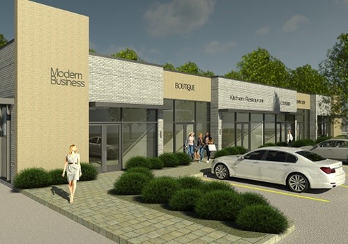 Retail Building for Lease at Diamond Point 