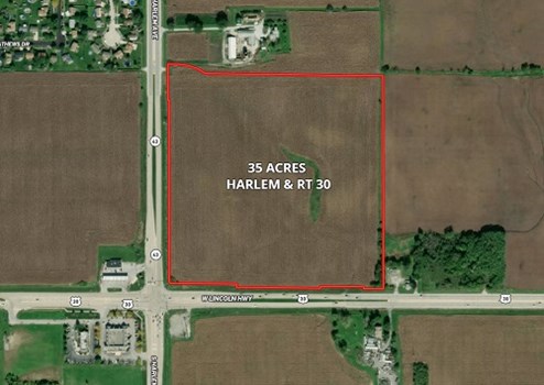 35 Ac Harlem & Rt. 30 Commercial