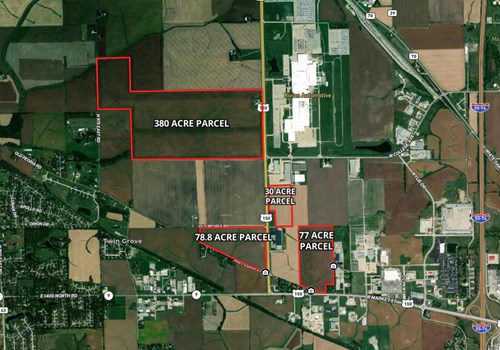 560 Acres Bloomington-Normal Development Sites