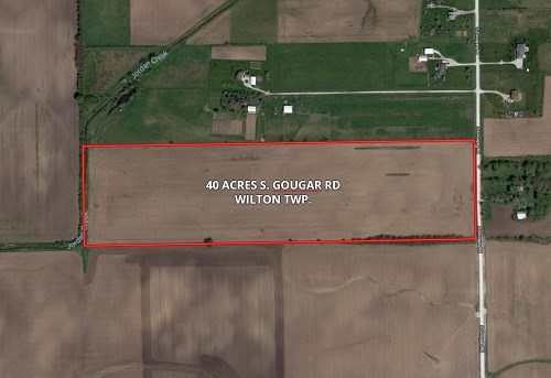 40 Acres S. Gougar Rd. Wilton Township