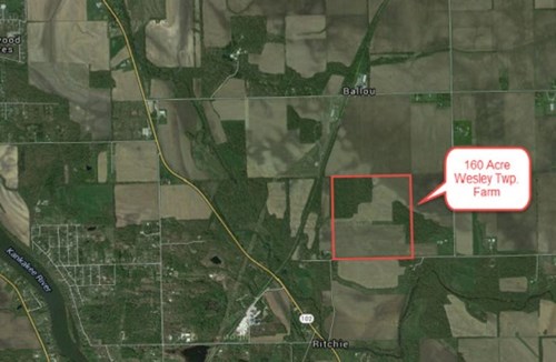 160 Acres Wesley Township Farm