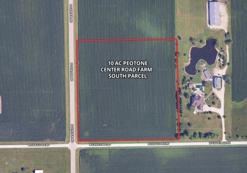 10 AC Peotone Center Road Farm - South Parcel
