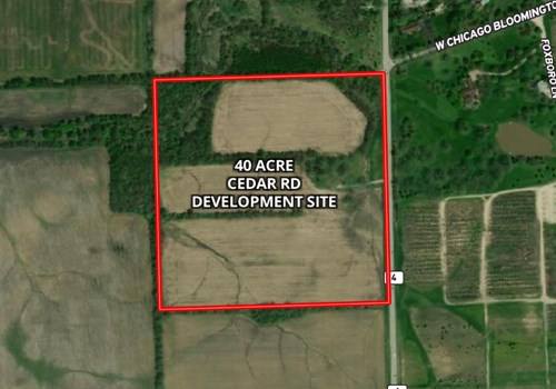 40 Acre Cedar road Development Site, New Lenox