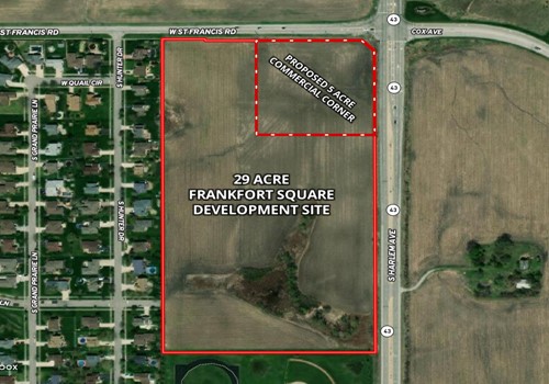 29 Acre Frankfort Square Development Site