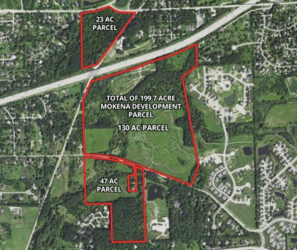 199 Acre Mokena Development Property
