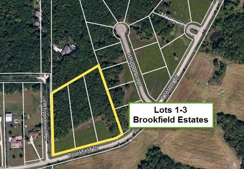 Brookfield Estates, Seneca Lots 1-3