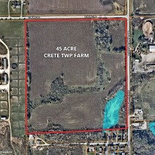 45 Ac Crete Township Farm