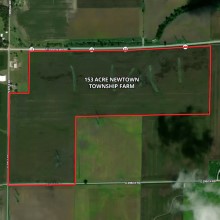 153 Acre Livingston County, Newtown Township Farm