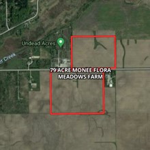 79 Acre Monee Flora Meadows Farm