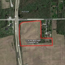 17 Acre Beecher Commercial Corner