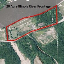 28 Acre Illinois River Frontage, Seneca
