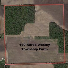 160 Acres Wesley Township Farm
