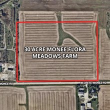 30 Acre Monee Flora Meadows Farm