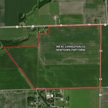 189 AC Livingston Co Newtown Twp Farm