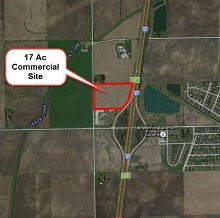 17 Ac I-57 Commercial Site at Peotone