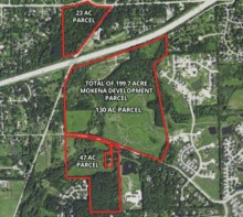 199 Acre Mokena Development Property