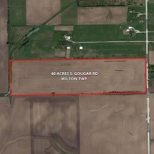 40 Acres S. Gougar Rd. Wilton Township